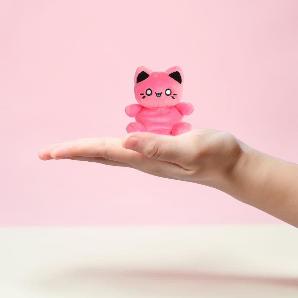 Palm Pals Vivid Pink Meowchi 5in Plush Third Alternate Image