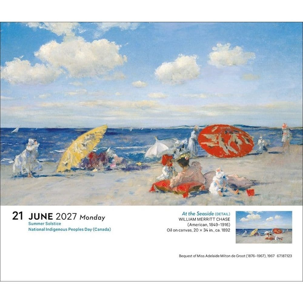 Art 365 Days of Masterpieces 2027 Desk Calendar Fifth Alternate Image