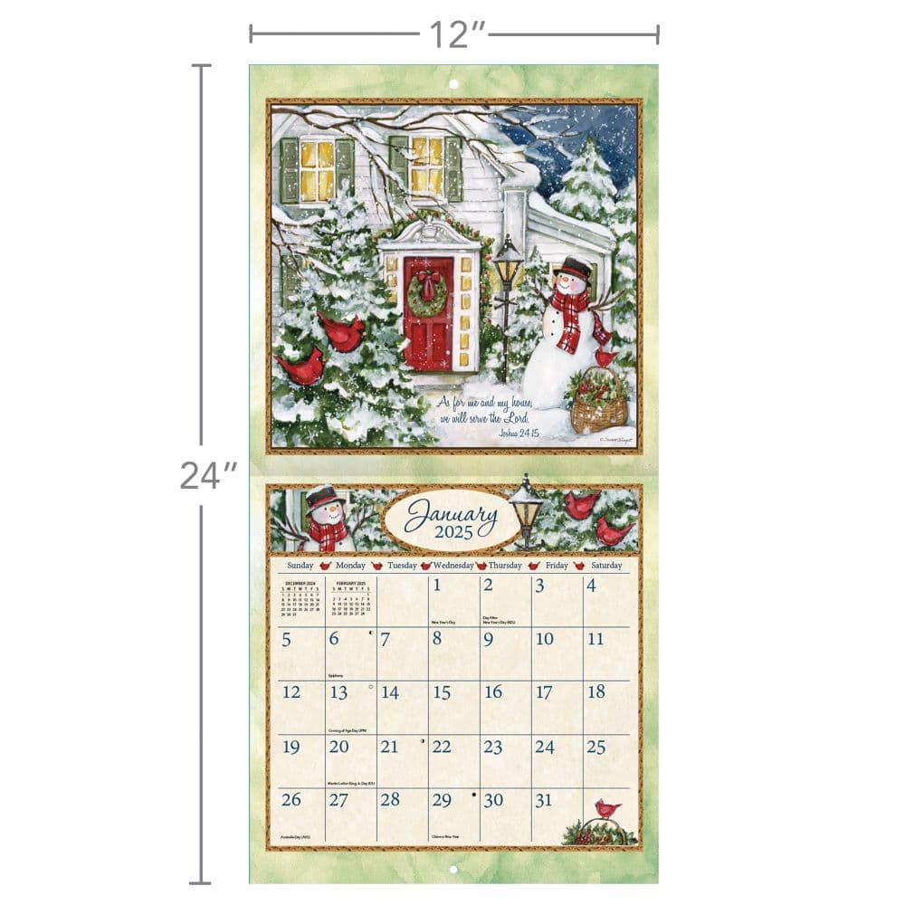 Blessings by Susan Winget 2025 Wall Calendar Fourth Alternate Image width=&quot;1000&quot; height=&quot;1000&quot;