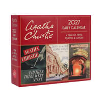 image Agatha Christie 2027 Desk Calendar Main Product Image