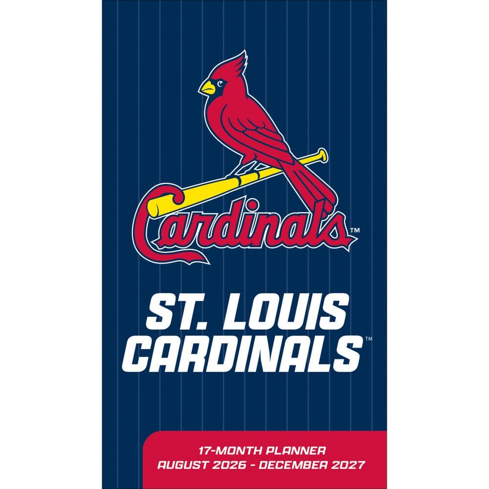 image MLB St Louis Cardinals 17 Month 2027 Pocket Planner Main Product Image