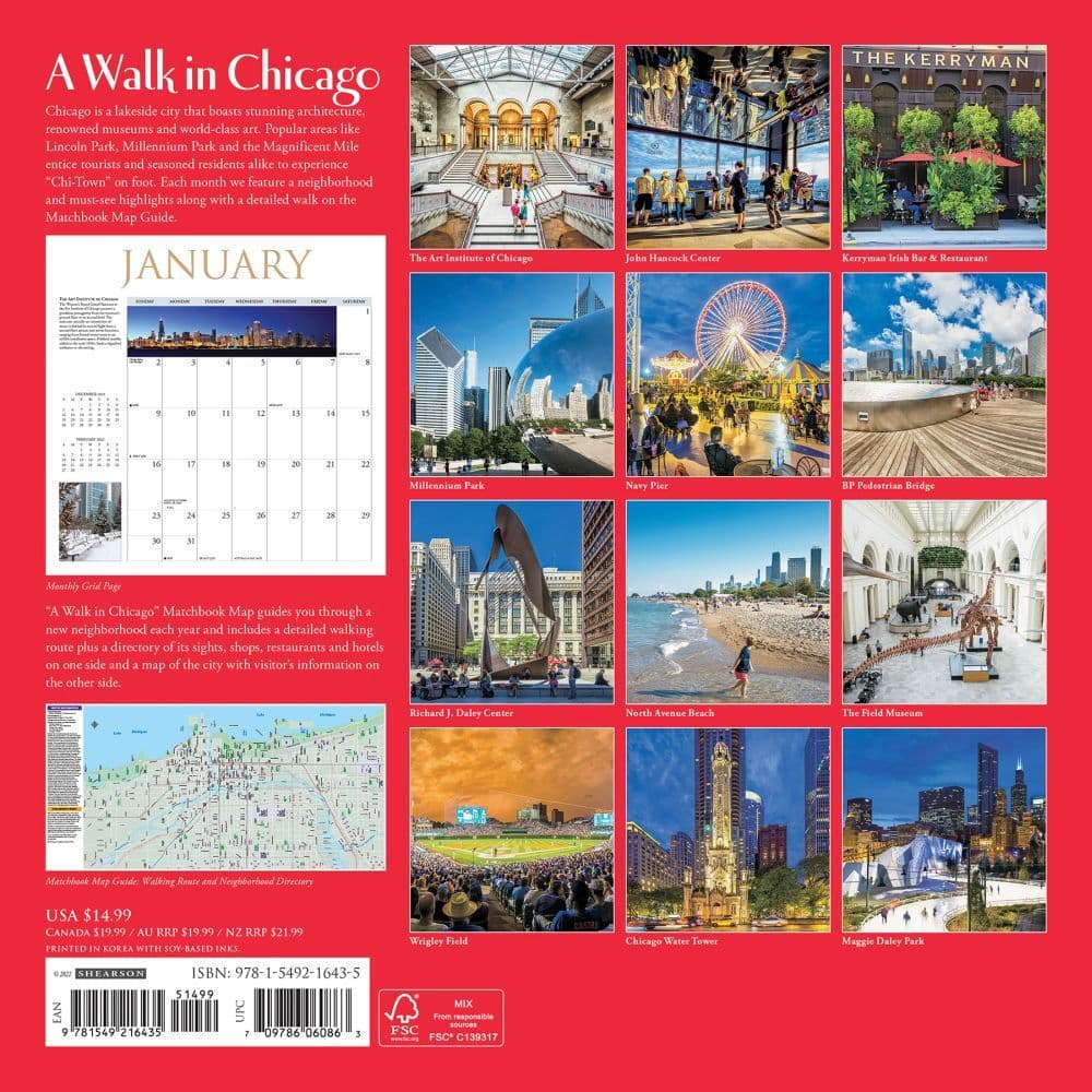 Chicago Wall Calendar 2022 May Calendar 2022