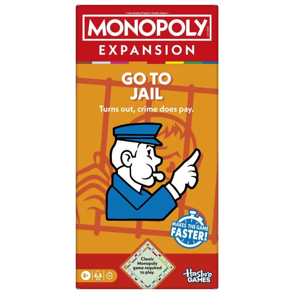 Monopoly Go To Jail Expansion Main Product Image