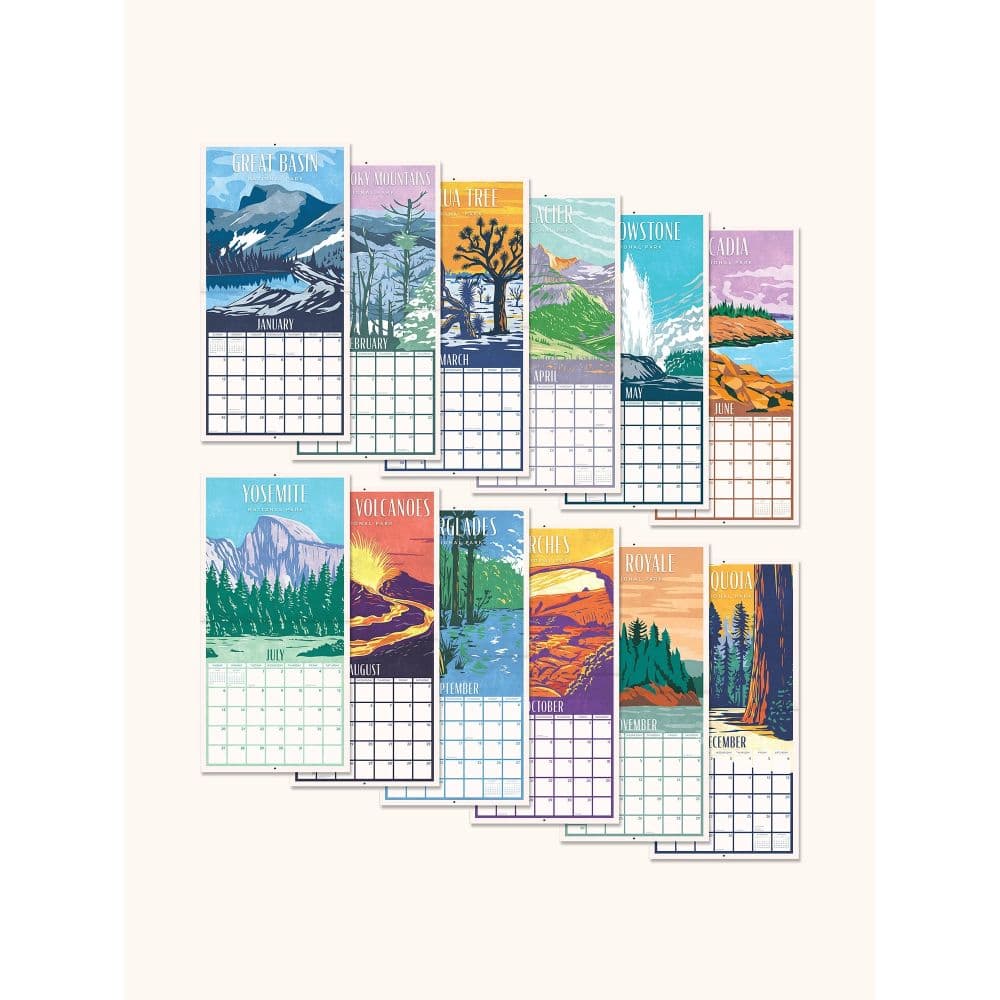 National Parks 2025 Wall Calendar Fourth Alternate Image width=&quot;1000&quot; height=&quot;1000&quot;