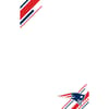 image NFL New England Patriots Flip Note Pad & Pen Set Alternate Image 1