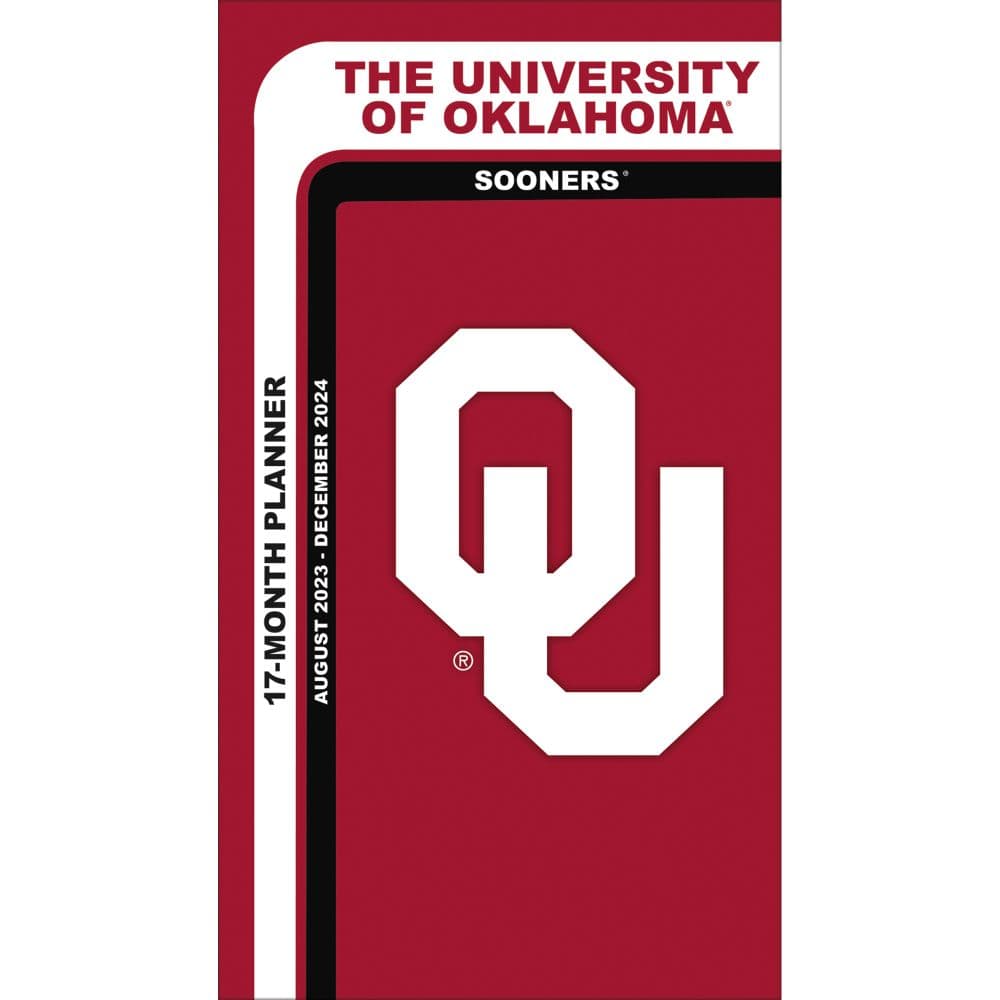 Oklahoma Sooners Pocket 2024 Planner Main Product Image width=&quot;1000&quot; height=&quot;1000&quot;