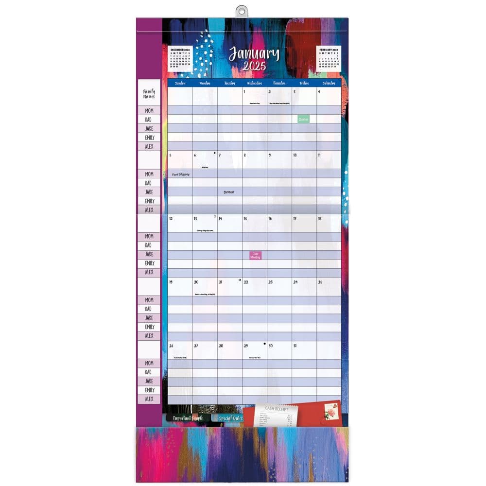 Ettavee 2025 Plan It Wall Calendar Second Alternate Image width="1000" height="1000"