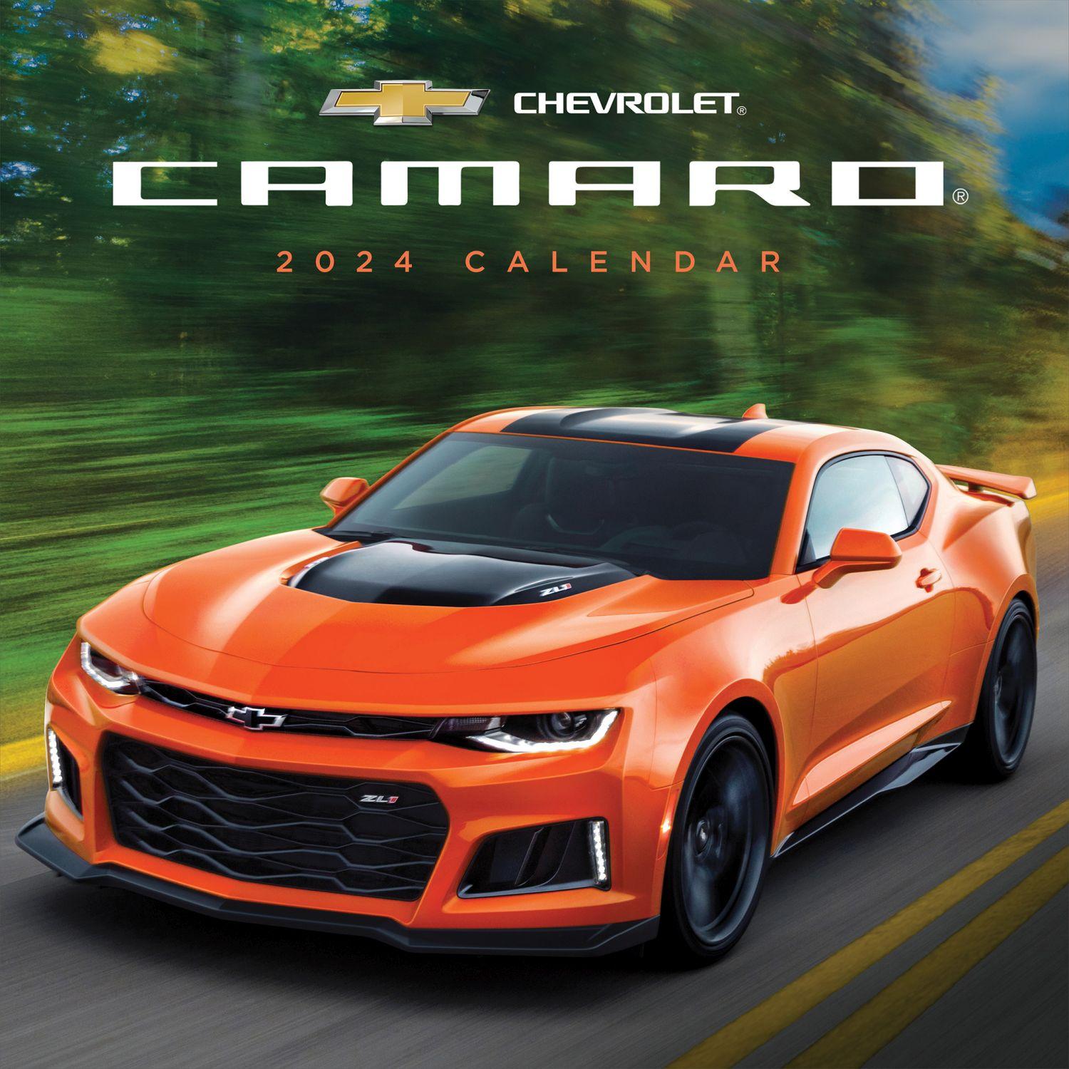 Camaro 2024 Wall Calendar