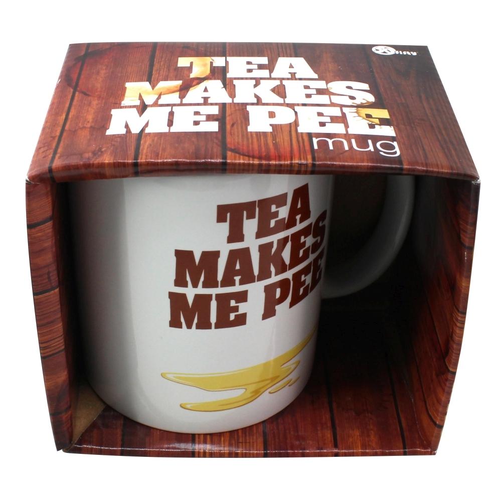 Tea Makes Me Pee Mug Alternate Image 1