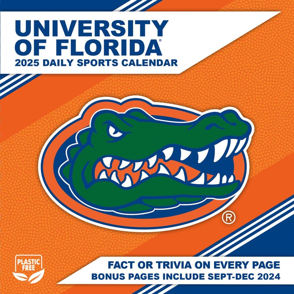 COL Florida Gators 2025 Desk Calendar