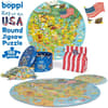 image Map of USA 150 Piece Round Puzzle Fourth Alternate Image