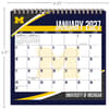 image Michigan Wolverines 2027 Easel Desk Calendar Second Alternate Image