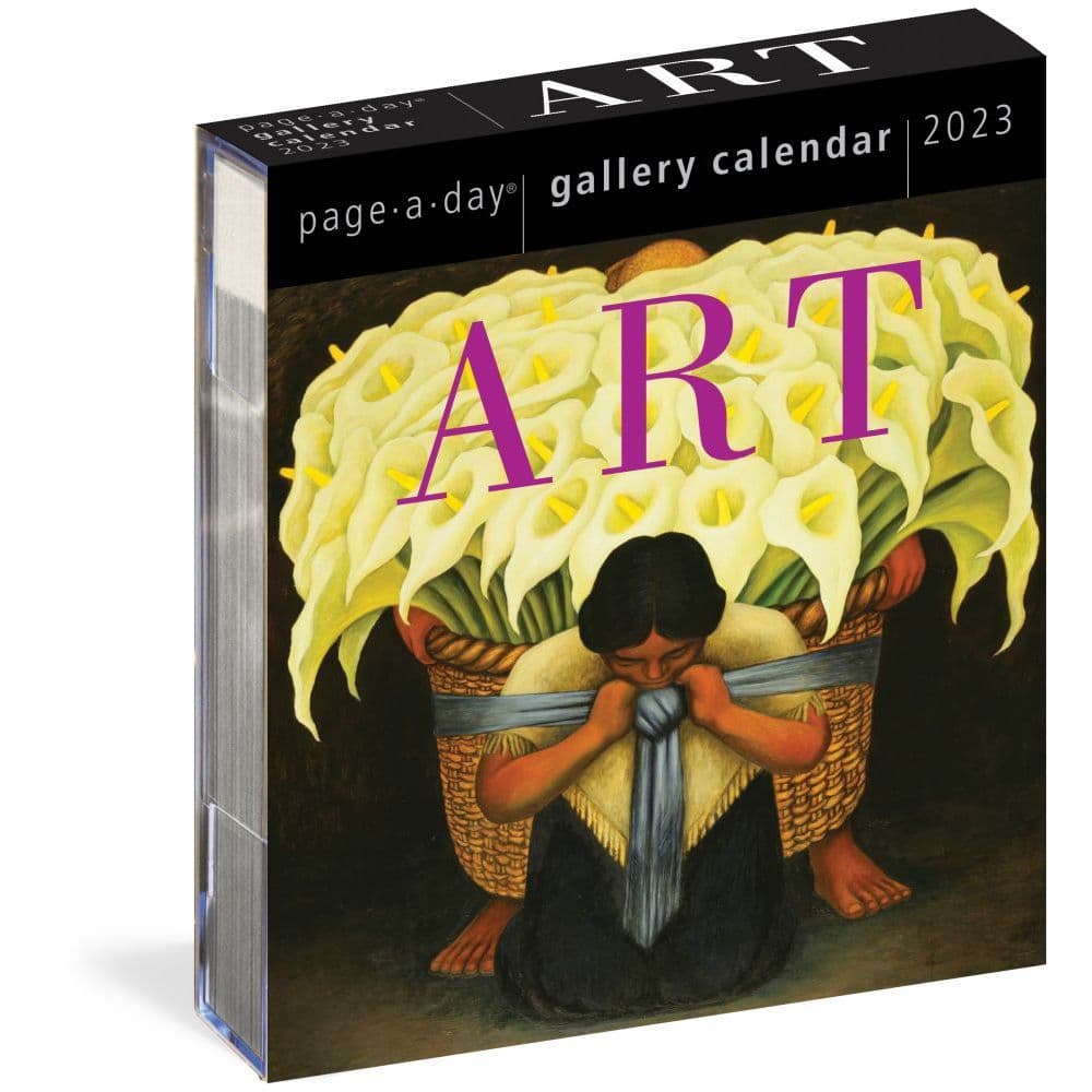 Art Gallery 2023 Desk Calendar
