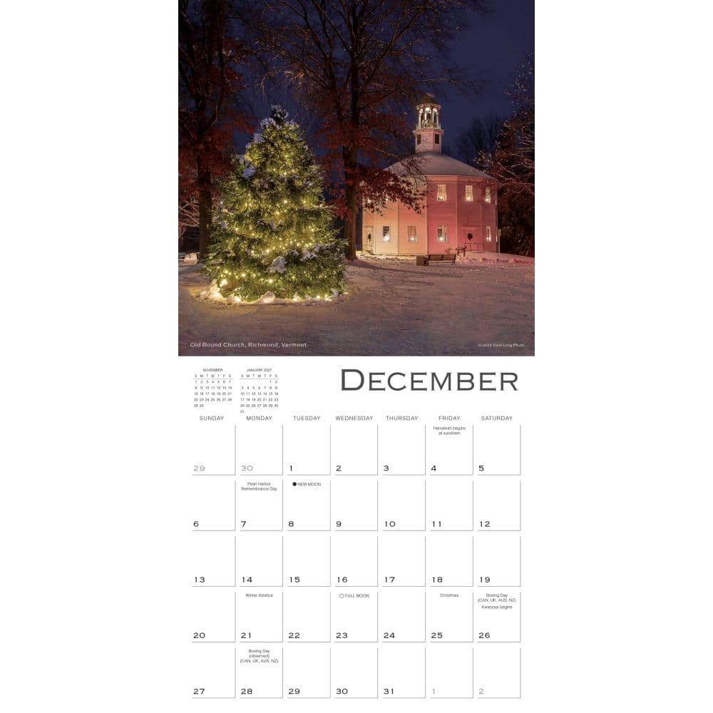 Light of New England 2026 Wall Calendar Third Alternate Image