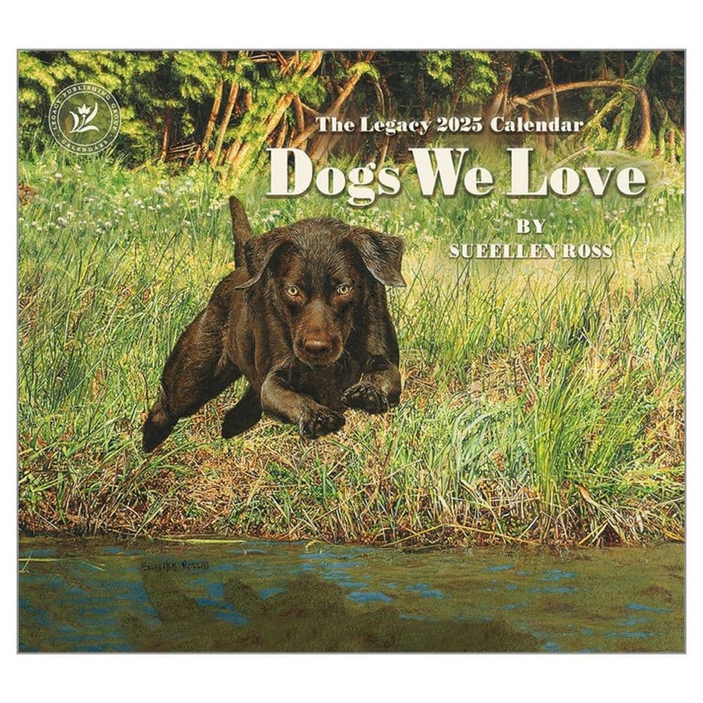 Dogs We Love Ross 2025 Wall Calendar