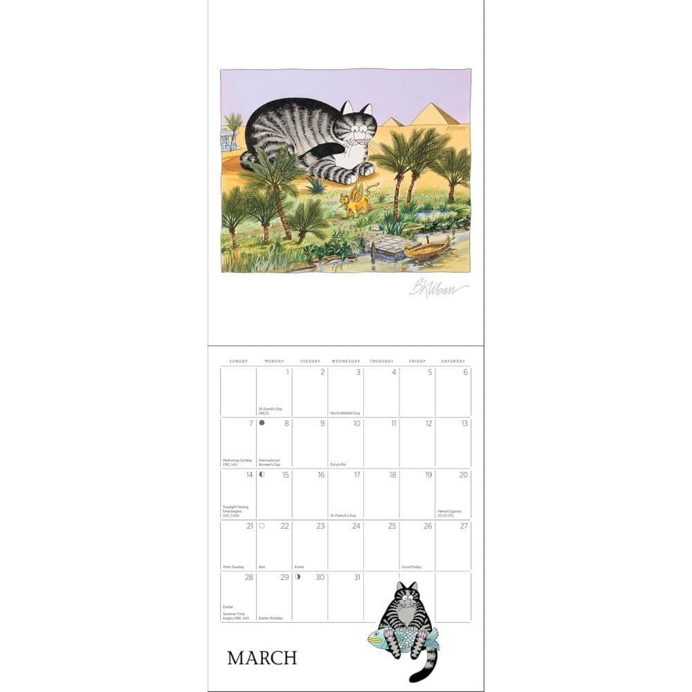 Kliban 2027 Mini Wall Calendar Fourth Alternate Image