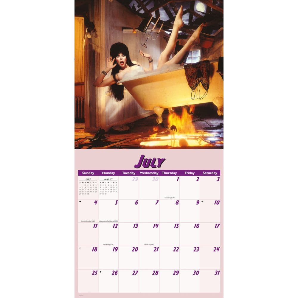 Elvira 2027 Wall Calendar Third Alternate Image