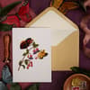 image Embroidered Butterflies Blank Card Eighth Alternate Image width=&quot;1000&quot; height=&quot;1000&quot;