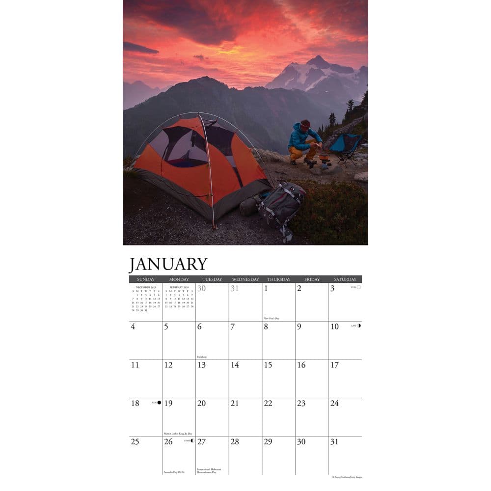 Camp Life 2026 Wall Calendar Second Alternate Image