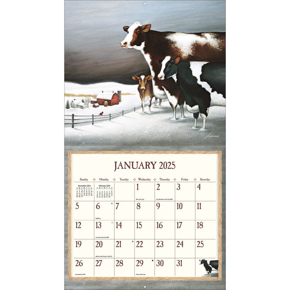 Cows Cows Cows Special Edition 2025 Wall Calendar Second Alternate Image width=&quot;1000&quot; height=&quot;1000&quot;