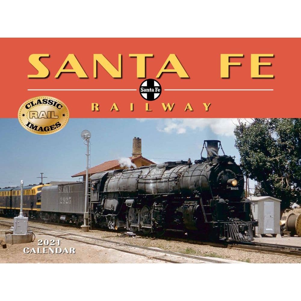 Trains Sante Fe Railroad Wall Calendar