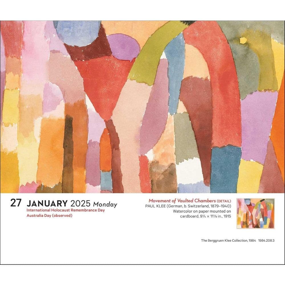 Art 365 Days at the MET 2025 Desk Calendar Fourth Alternate Image