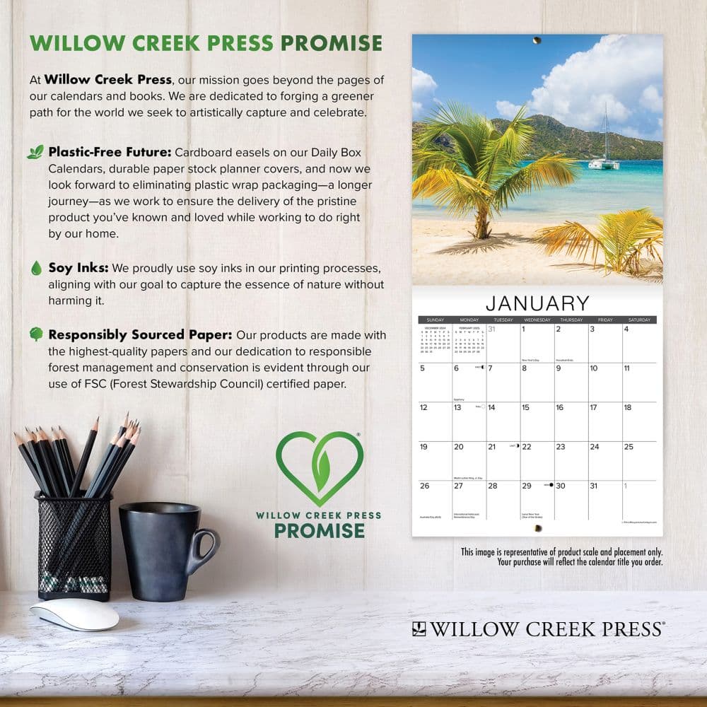Lighthouses of the Great Lakes 2026 Wall Calendar Fourth Alternate Image
