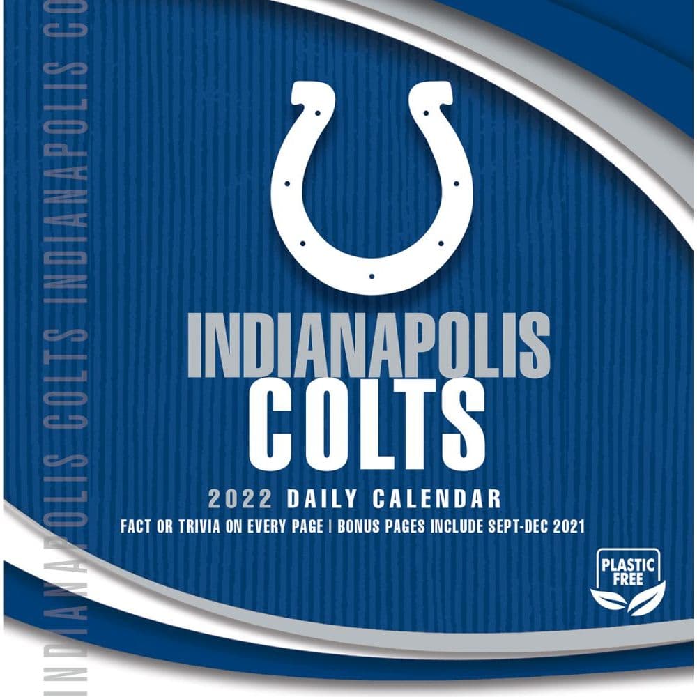 Nfl Indianapolis Colts 2022 Desk Calendar Calendars Com