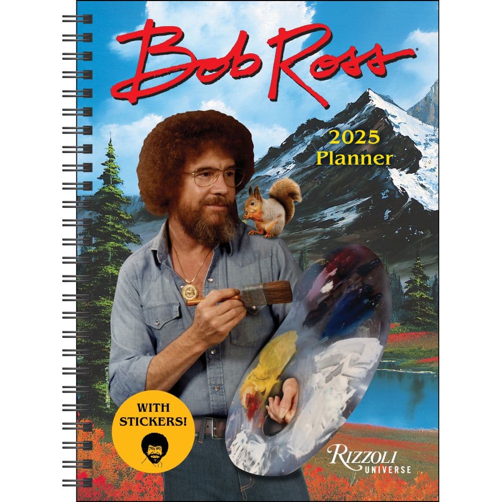 Bob Ross 2025 Planner