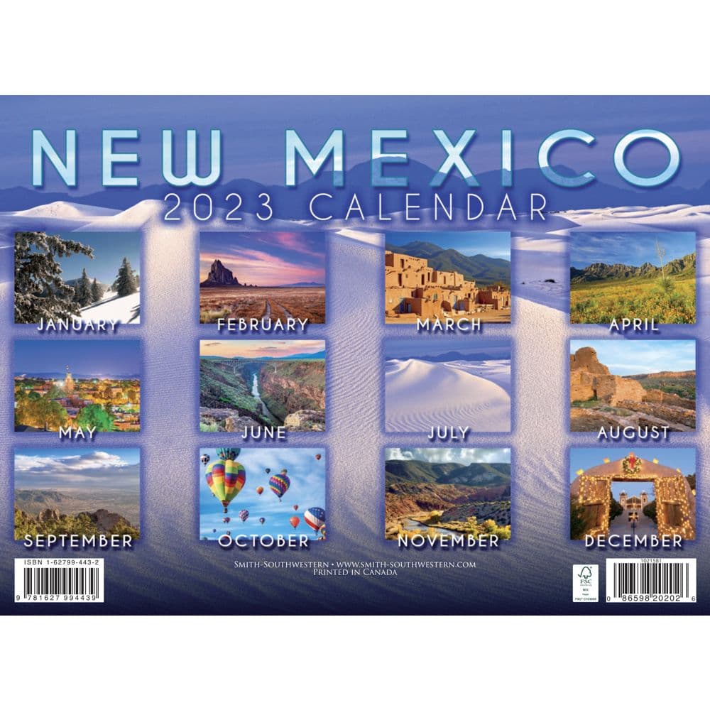 New Mexico 2023 Wall Calendar - Calendars.com