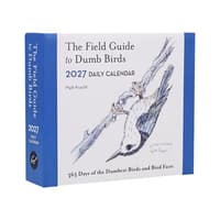 image Field Guide to Dumb Birds 2027 Desk Calendar Main Product Image