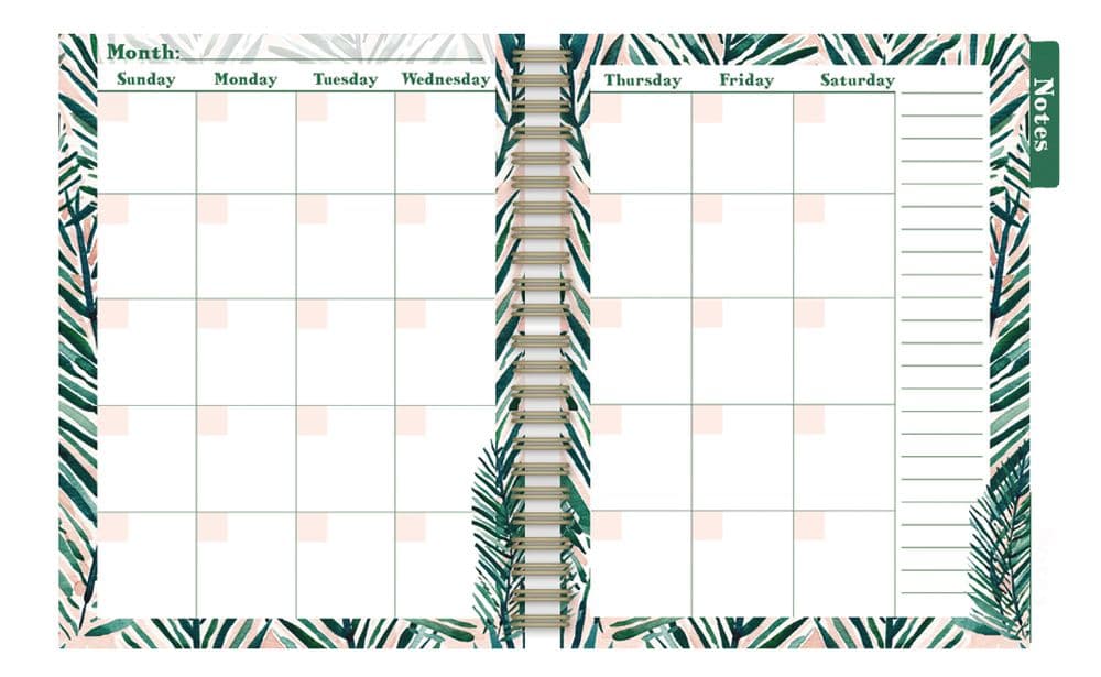 Tropical Blush Planning Journal by Barbra Ignatiev Alternate Image 1
