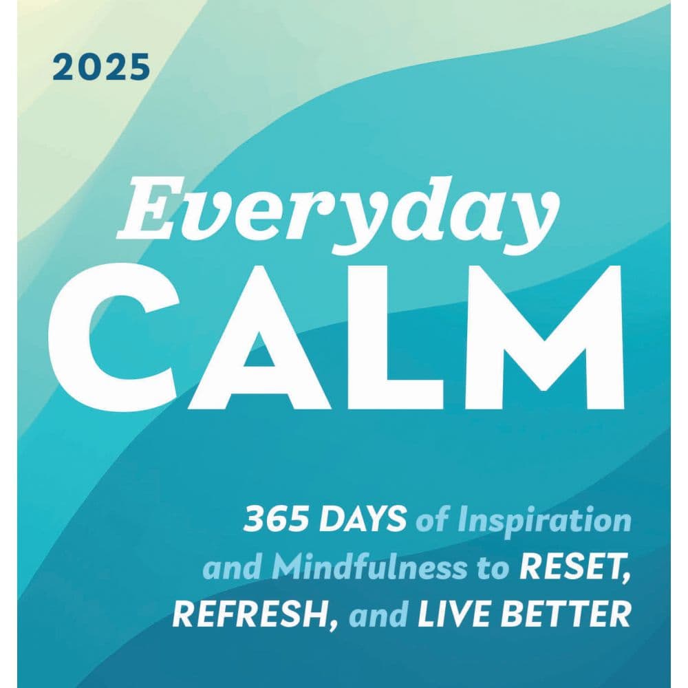 Everyday Calm 2025 Desk Calendar Fifth Alternate Image width=&quot;1000&quot; height=&quot;1000&quot;