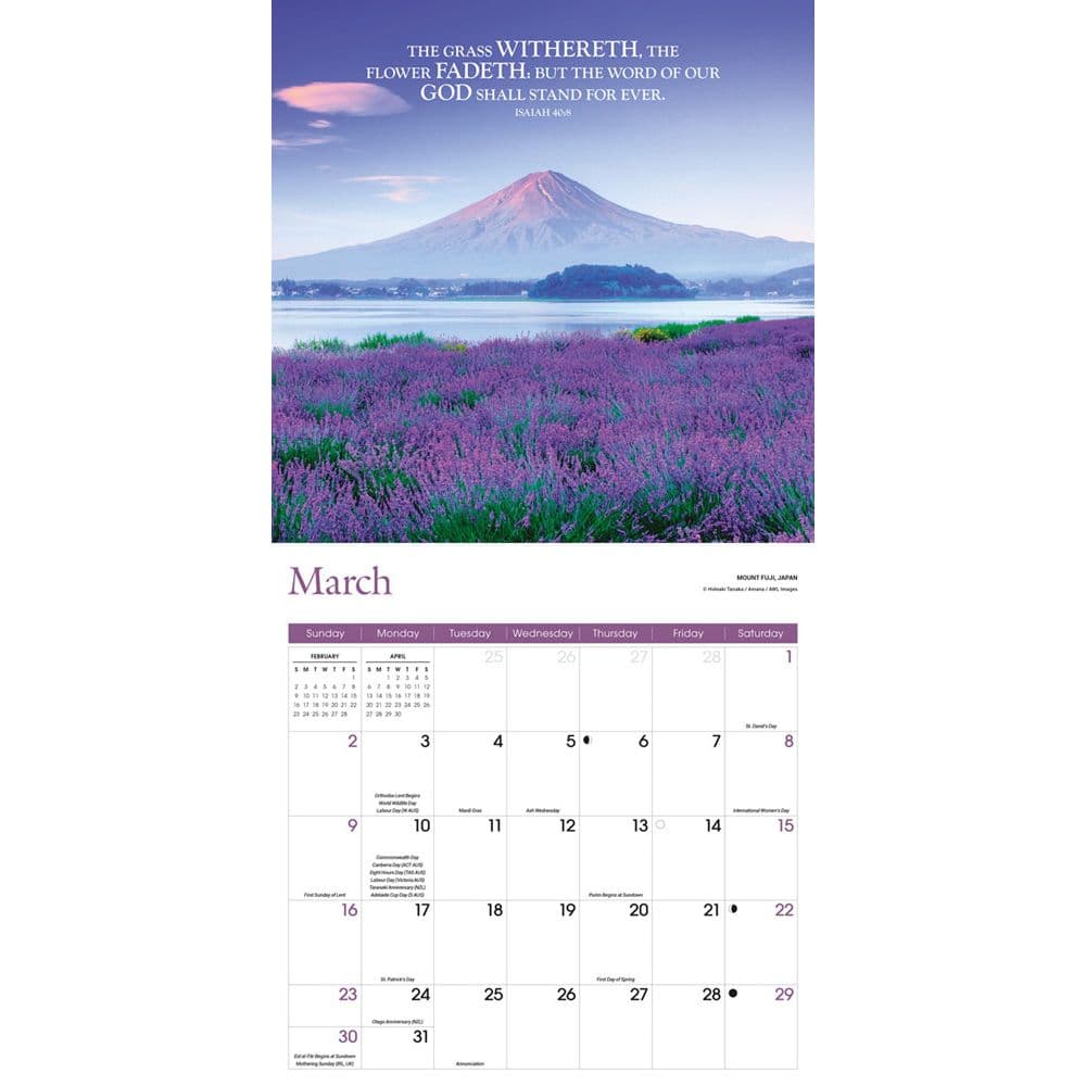 Bible Verses 2025 Wall Calendar Second Alternate Image width=&quot;1000&quot; height=&quot;1000&quot;