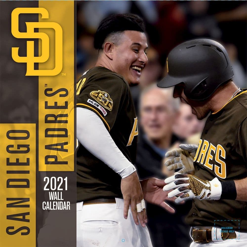 San Diego Padres Wall Calendar Calendars Com