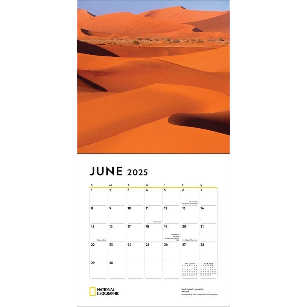 Most Beautiful Places National Geographic 2025 Wall Calendar ...