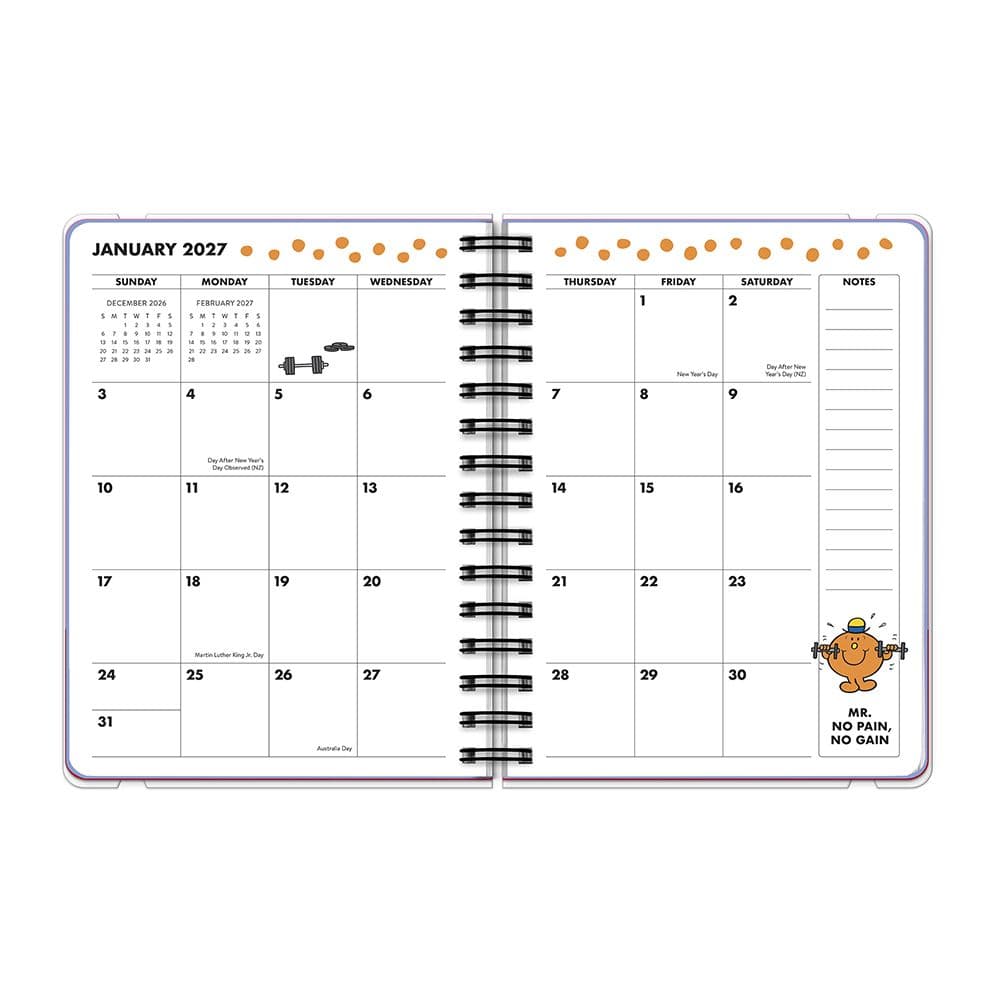 Little Miss Boss Lady 2027 Deluxe Compact Flexi Planner Second Alternate Image