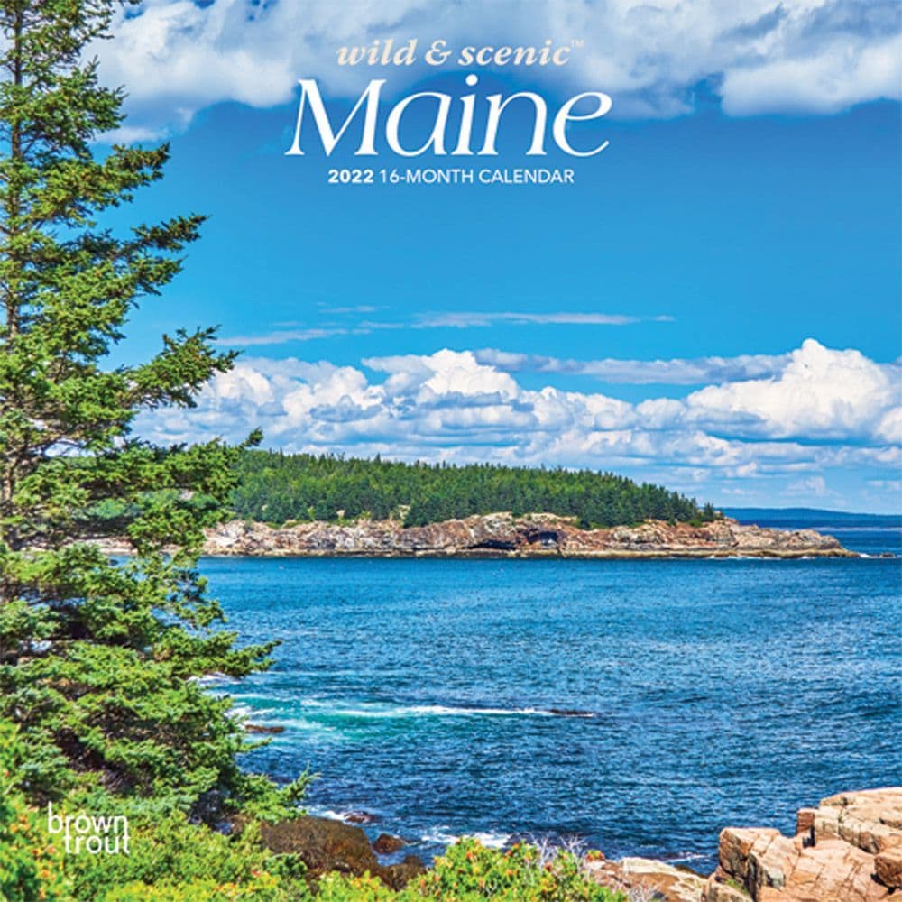 Maine Wild And Scenic 2022 Mini Wall Calendar - Calendars.com