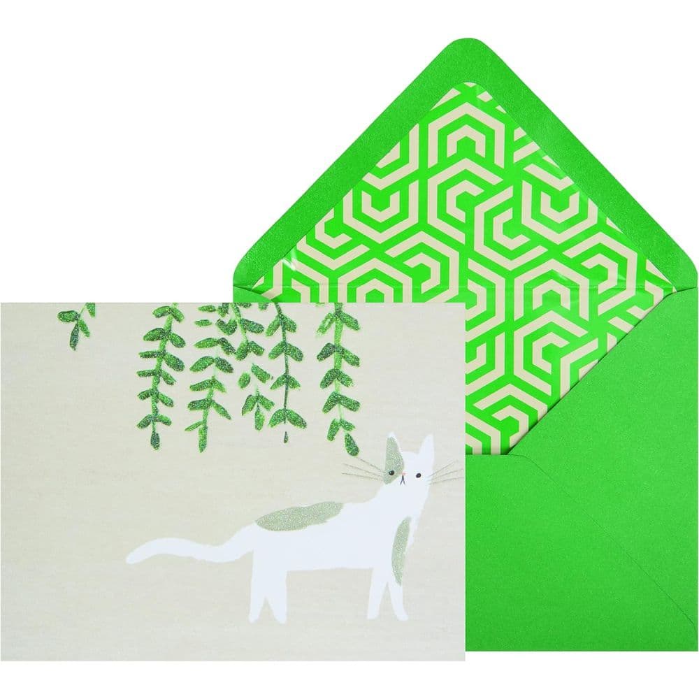 Kitty With Vine Boxed Note Cards Main Product Image