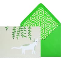 image Kitty With Vine Boxed Note Cards Main Product Image