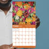 image Flowers 2025 Mini Wall Calendar October