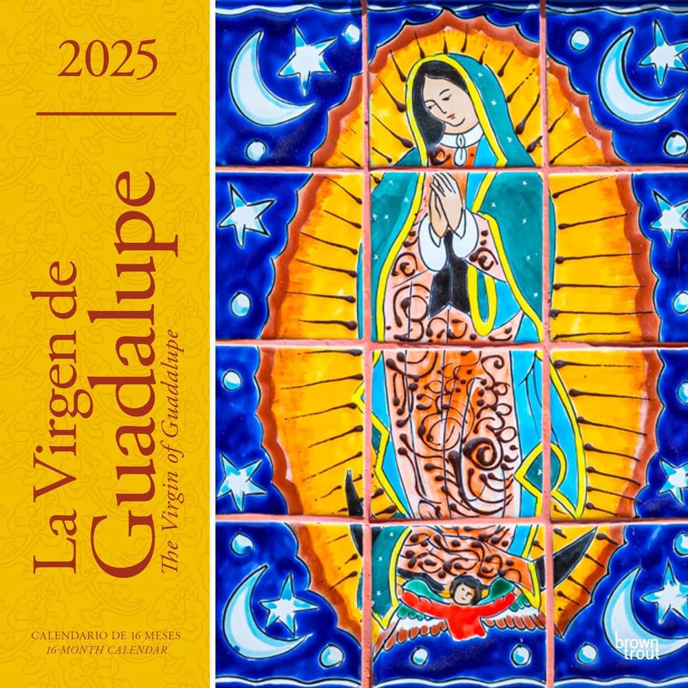 Virgen de Guadalupe 2025 Wall Calendar  Main Image