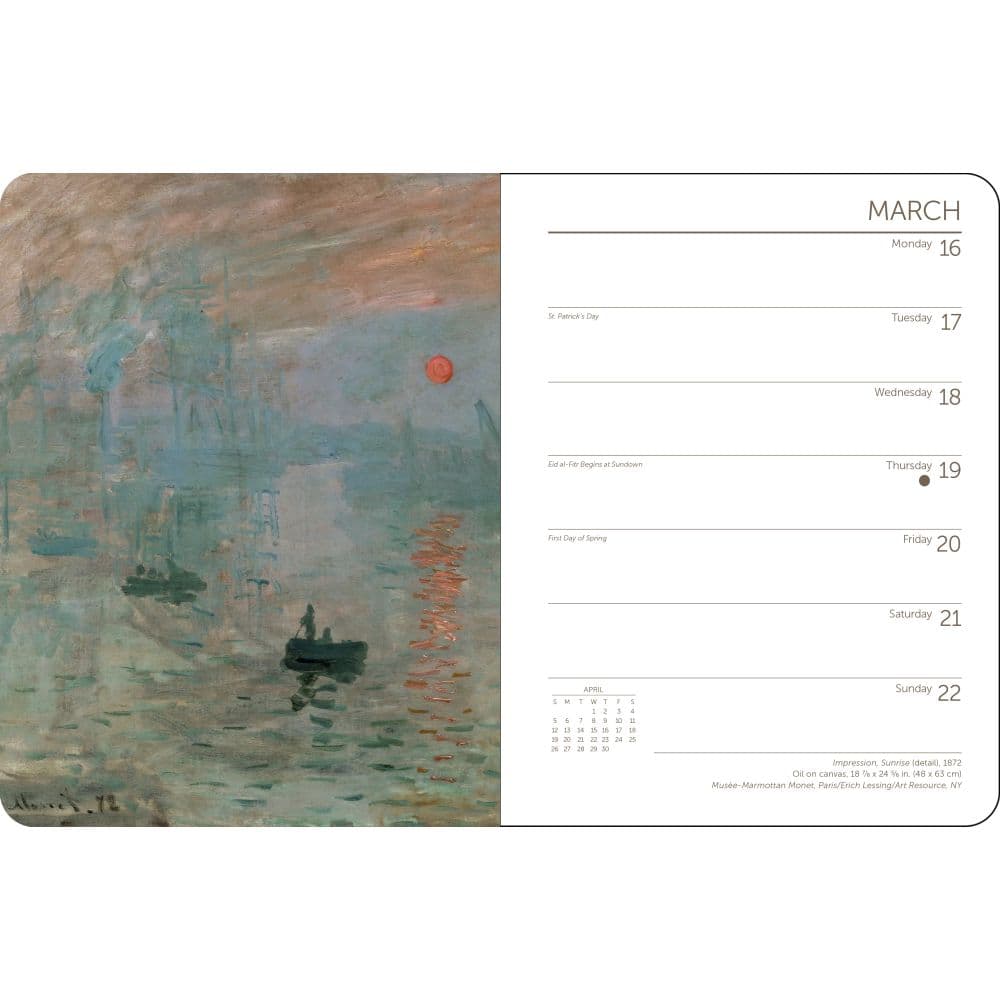 Monet 2026 Engagement Planner First Second Image