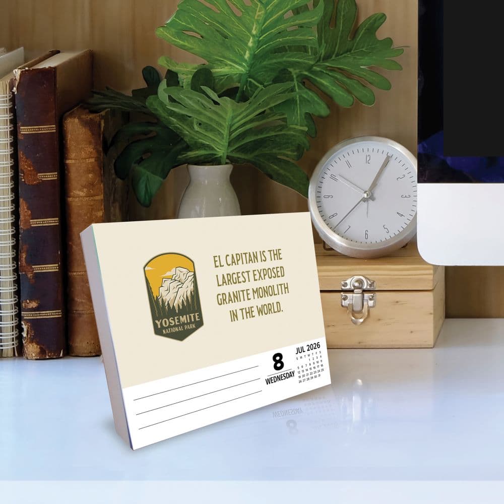National Park Trivia 2026 Desk Calendar Second Alternate Image