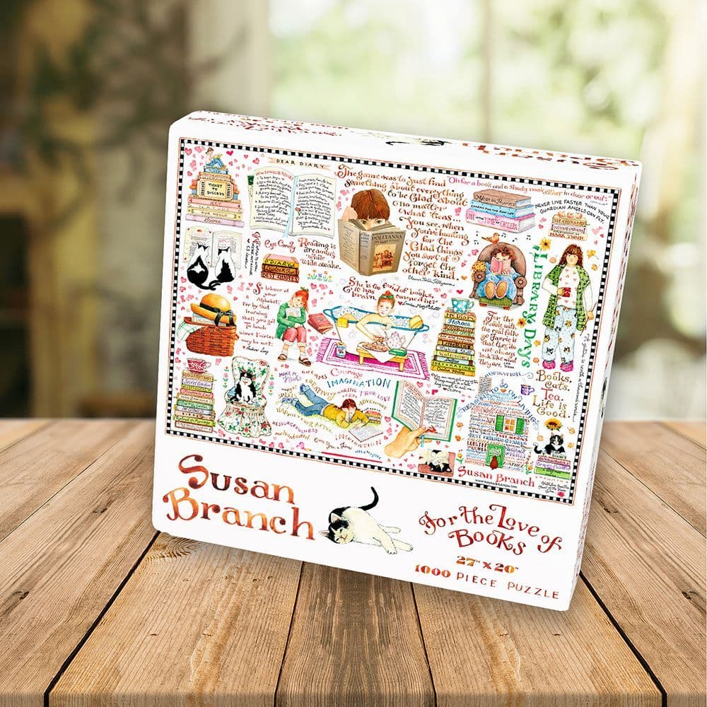Branch Books and Cats 1000pc Puzzle Alternate Image 3