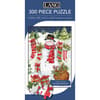 image Snowman and Stockings 300 Piece Puzzle First Alternate Image