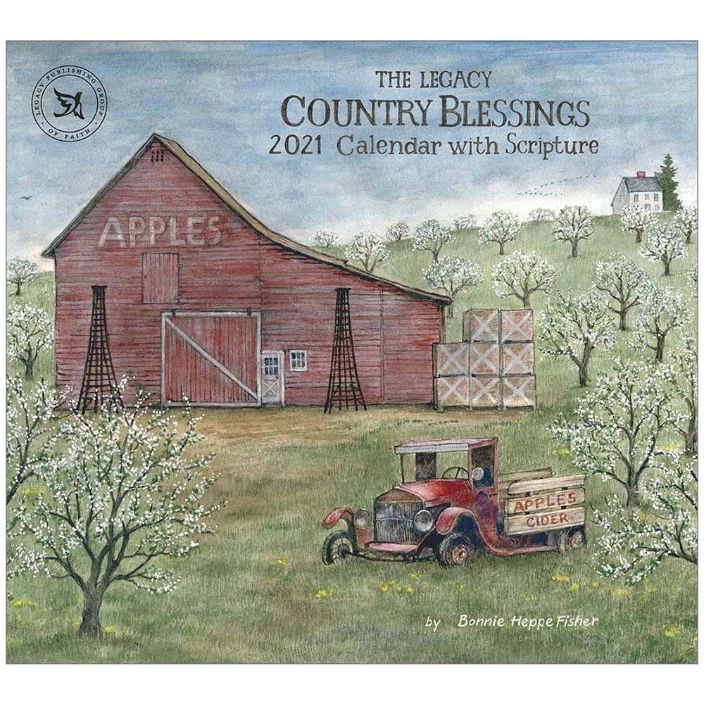 2021 Country Blessings Fisher Wall Calendar