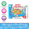 image Jumbo USA Map 50 Piece Floor Puzzle Fifth Alternate Image