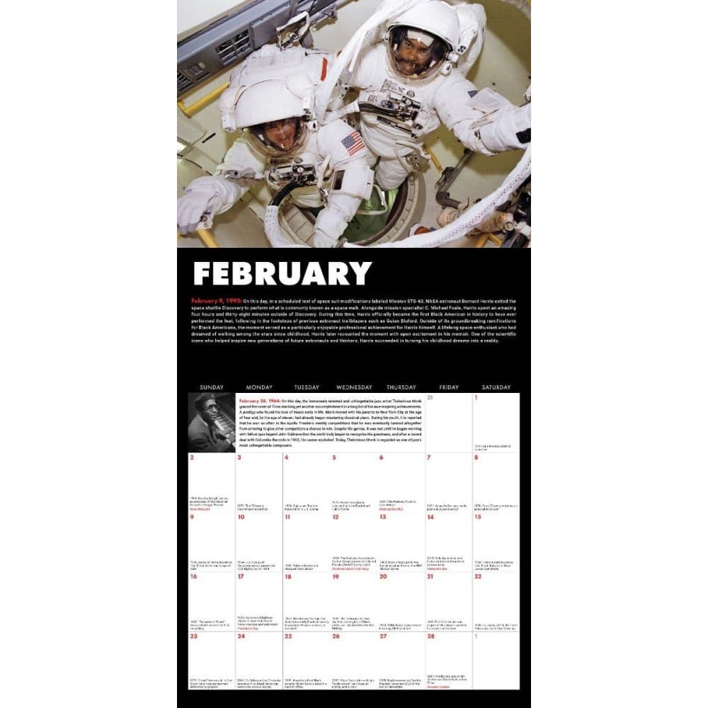 This Day in Black History 2025 Wall Calendar Second Alternate Image width=&quot;1000&quot; height=&quot;1000&quot;