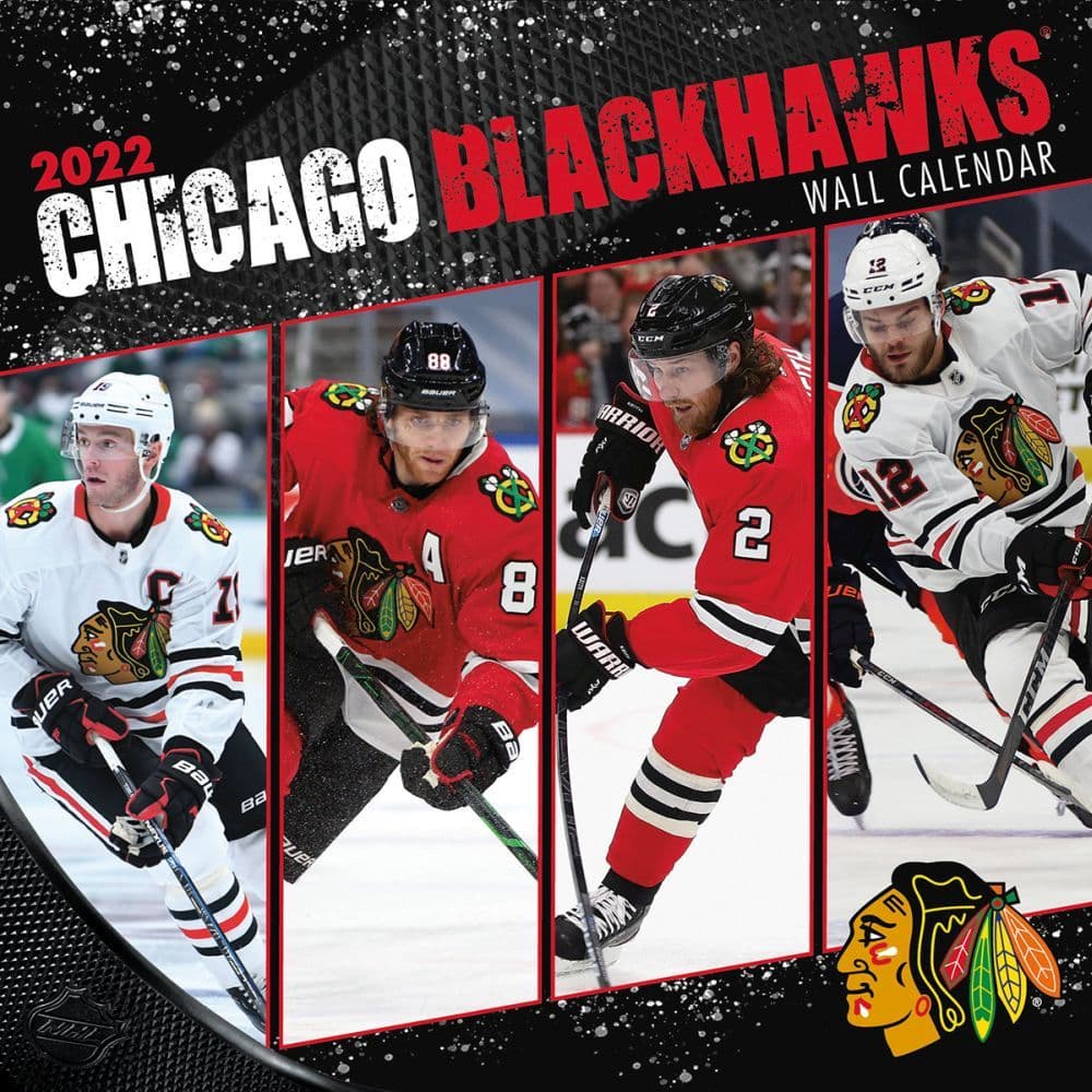 Chicago Blackhawks 2022 calendars